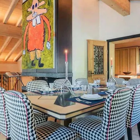 6br Bright And Spacious Chalet With Sauna In St Moritz- If You Want To Book, Please Contact On Wh-ats-app - 0034-605-434-371 !!!! Villa